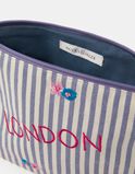 London Stripe Make Up Bag, , hi-res
