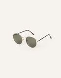 Round Metal Frame Sunglasses, , hi-res