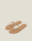 Daniella Beaded Flip Flops