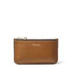 Ella Card & Coin Holder Tan Smooth