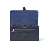 Classic Travel Wallet Navy Saffiano RM SHD, , hi-res