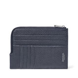 Zipped Travel Wallet Navy Pebble, , hi-res