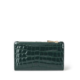 Mayfair Coin &amp; Card Wallet Evergreen Pnt Croc, , hi-res