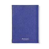 Passport Cover w/o Ribbon Cobalt Blue Pebble, , hi-res