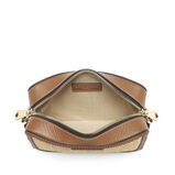 Camera Bag Chevron Natural Raffia &amp; Tan, , hi-res