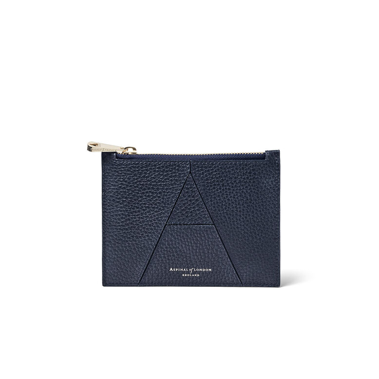 Essential A Pouch Small Navy Pebble, , hi-res