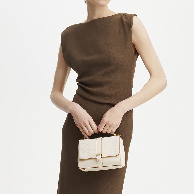 Lottie Bag Ivory Pebble, , hi-res