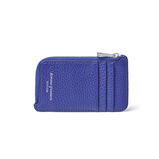 Small Zip Coin Purse Cobalt Blue Pebble, , hi-res