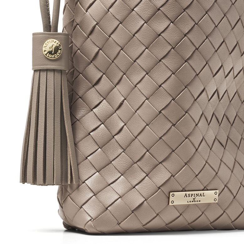 Soho Crossbody Pouch Moleskin Slot Weave, , hi-res