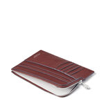 Zipped Travel Wallet Merlot Pebble, , hi-res