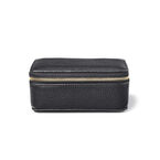 Travel Jewellery Case Black Pebble Medium