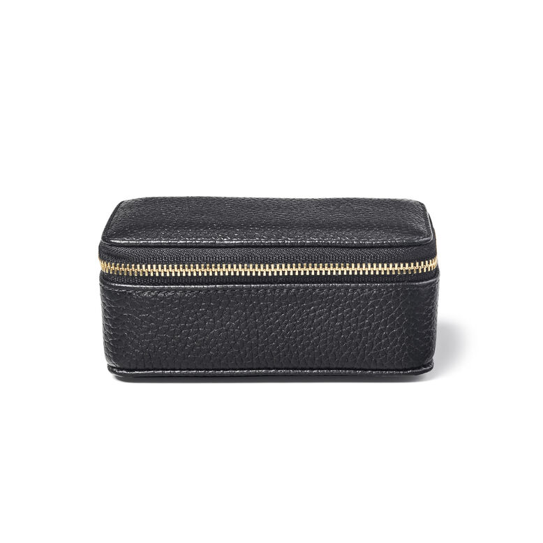 Travel Jewellery Case Black Pebble Medium, , hi-res