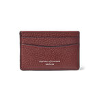 Slim Credit Card Case Merlot Pebble SHD