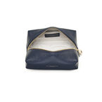 London Makeup Bag Navy Pebble SHD