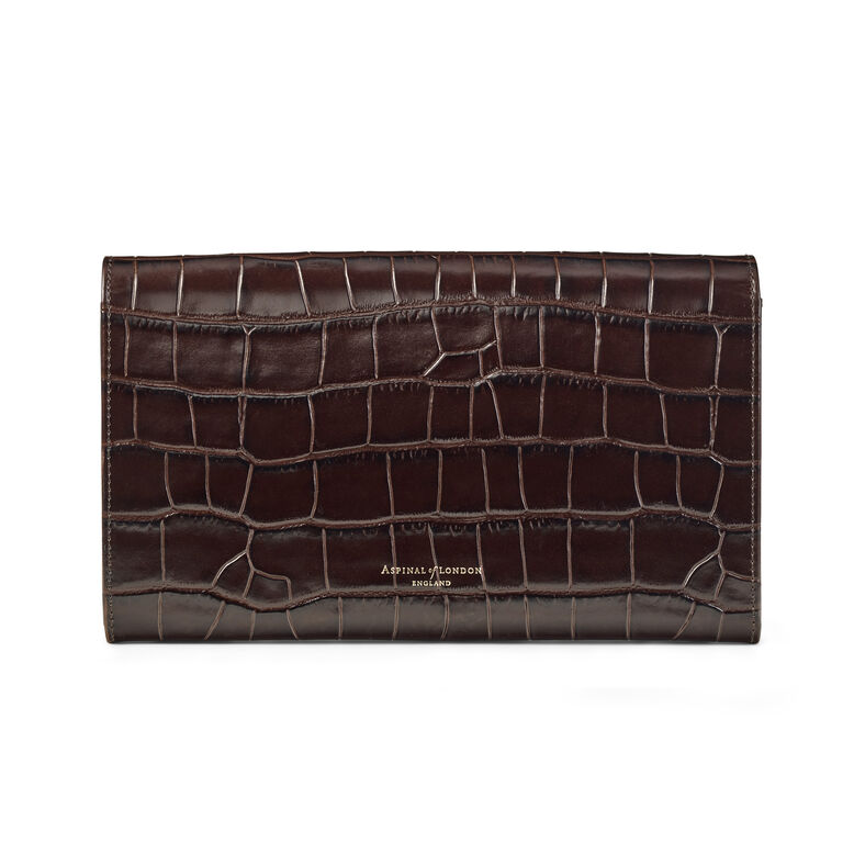 Classic Travel Wallet Amazon Lrg Croc RM SHD, , hi-res