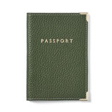 Passport Cover w/o Ribbon Racing Green Pebble, , hi-res