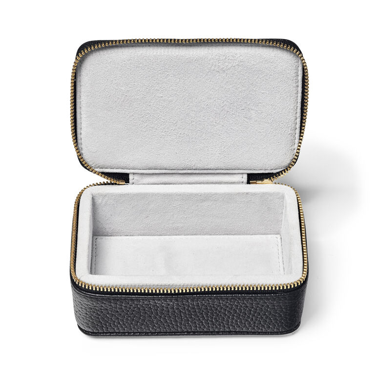 Travel Jewellery Case Black Pebble Medium, , hi-res
