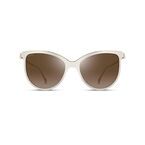Mayfair Sunglasses Pearl Acetate & Gold Metal