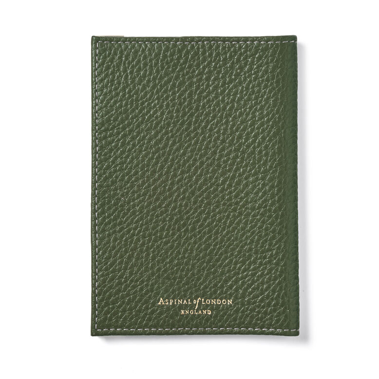 Passport Cover w/o Ribbon Racing Green Pebble, , hi-res