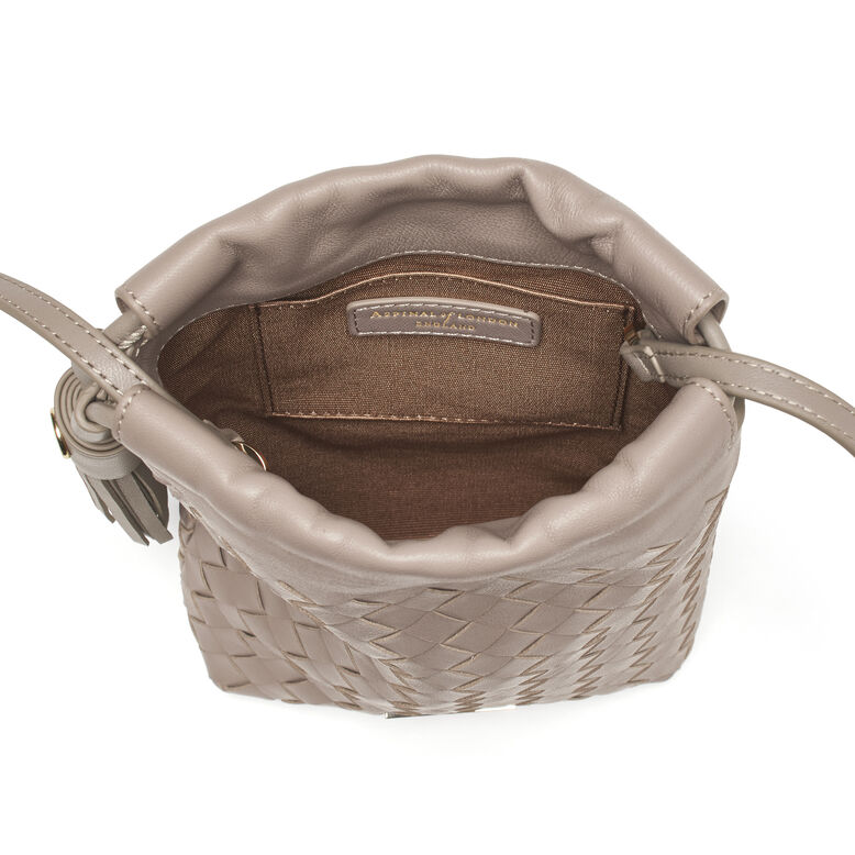 Soho Crossbody Pouch Moleskin Slot Weave, , hi-res