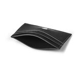 Slim Credit Card Case Black Saffiano SHD, , hi-res