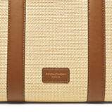 Henley Tote Small Natural Raffia &amp; Tan, , hi-res