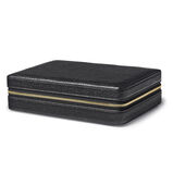 Travel Jewellery Case Black Pebble Large, , hi-res