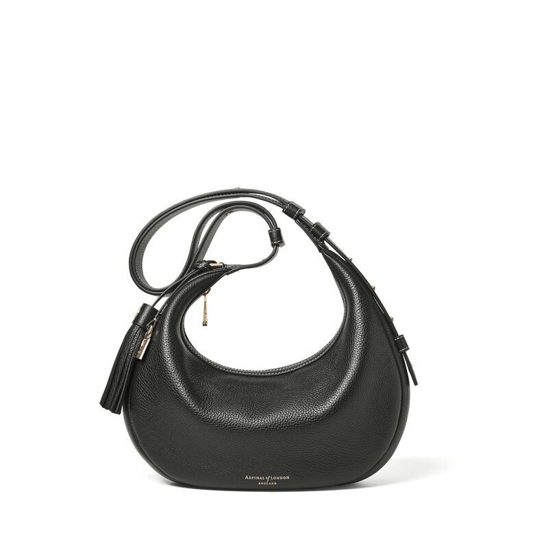 Soho Small Crescent Black Pebble, , hi-res