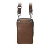 Reporter Phone Pouch Tobacco Pebble, , hi-res