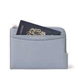 Zipped Travel Wallet Sky Blue Pebble, , hi-res
