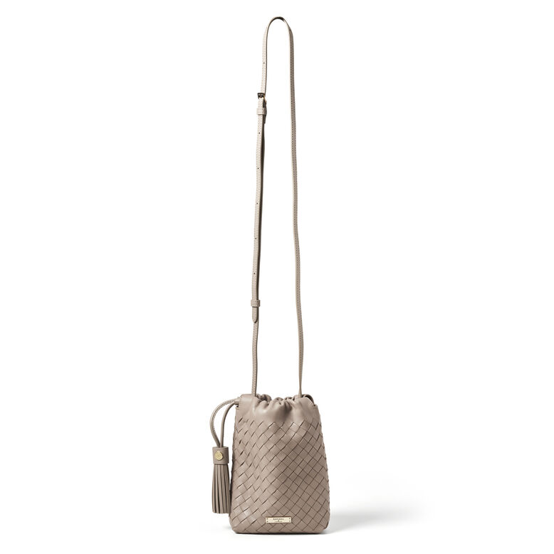 Soho Crossbody Pouch Moleskin Slot Weave, , hi-res