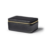 Travel Jewellery Case Black Pebble Medium, , hi-res