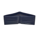 Billfold Wallet 8CC Navy Pebble/Smooth, , hi-res