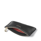 Ella Card &amp; Coin Holder Black Pebble, , hi-res