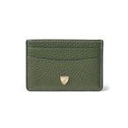 Slim Credit Card Case Racing Green Pebble SHD