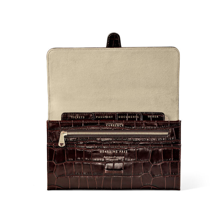 Classic Travel Wallet Amazon Lrg Croc RM SHD, , hi-res