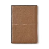 Hudson Passport Cover Tan Pebble, , hi-res
