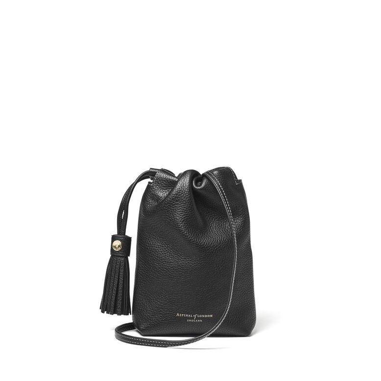 Soho Crossbody Pouch Black Pebble, , hi-res