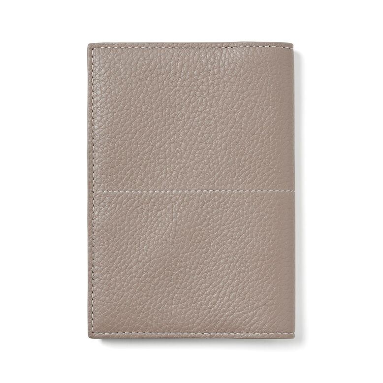 Hudson Passport Cover Moleskin Pebble, , hi-res