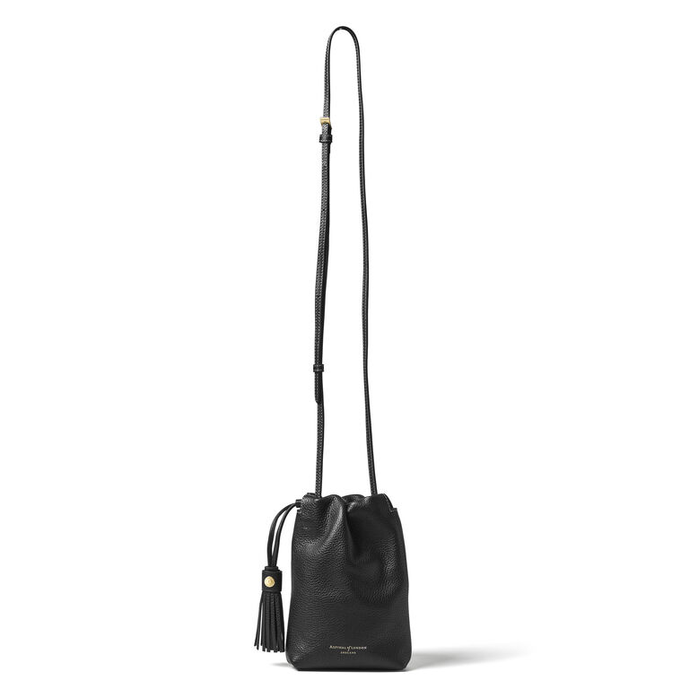 Soho Crossbody Pouch Black Pebble, , hi-res