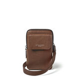 Reporter Phone Pouch Tobacco Pebble, , hi-res
