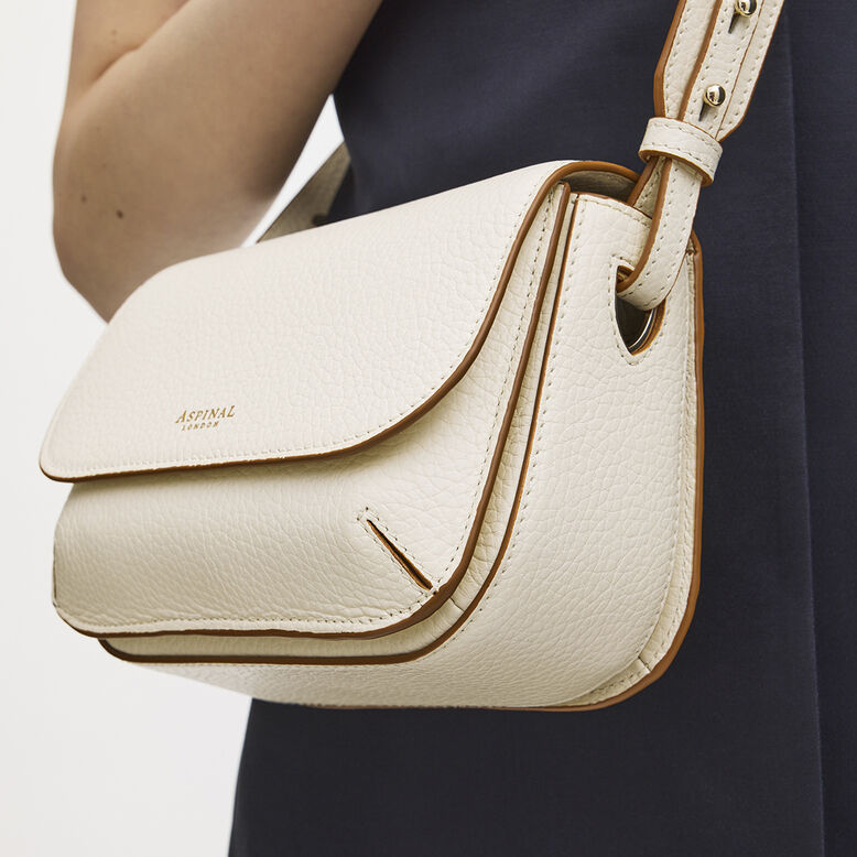 Ella Bag Ivory Pebble, , hi-res