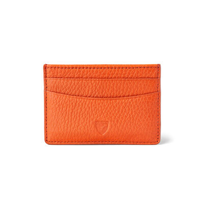 Slim Credit Card Case Marmalade Pebble