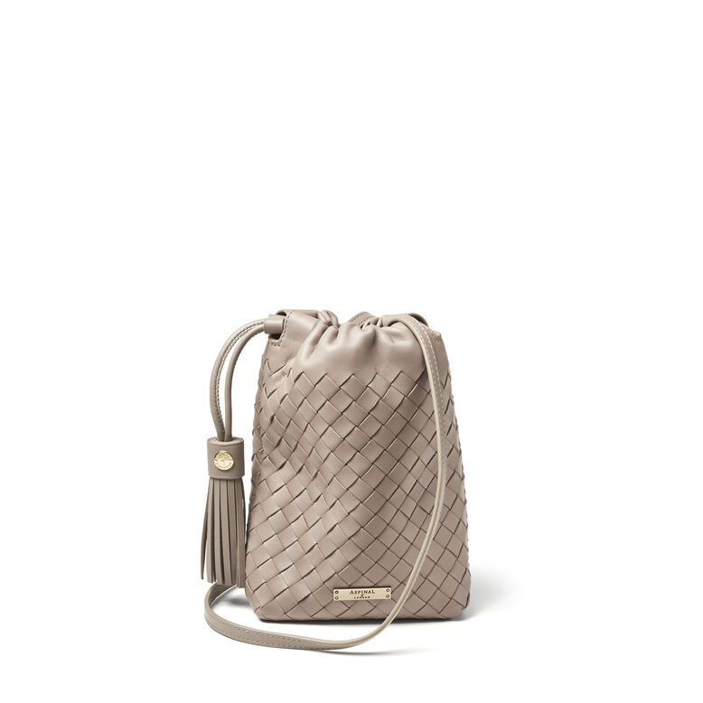 Soho Crossbody Pouch Moleskin Slot Weave, , hi-res