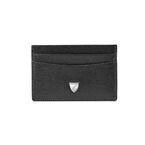 Slim Credit Card Case Black Saffiano SHD