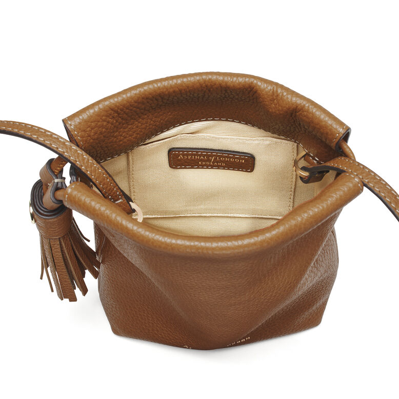 Soho Crossbody Pouch Tan Pebble, , hi-res