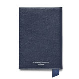 Plain Passport Cover Navy Saffiano, , hi-res