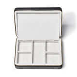 Travel Jewellery Case Black Pebble Large, , hi-res