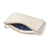 Ella Pouch Large Ivory Pebble, , hi-res