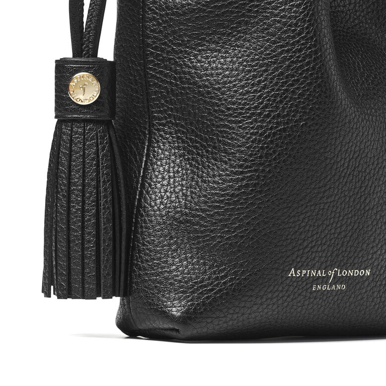 Soho Crossbody Pouch Black Pebble, , hi-res